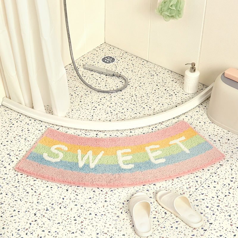 Rainbow Bath Mat