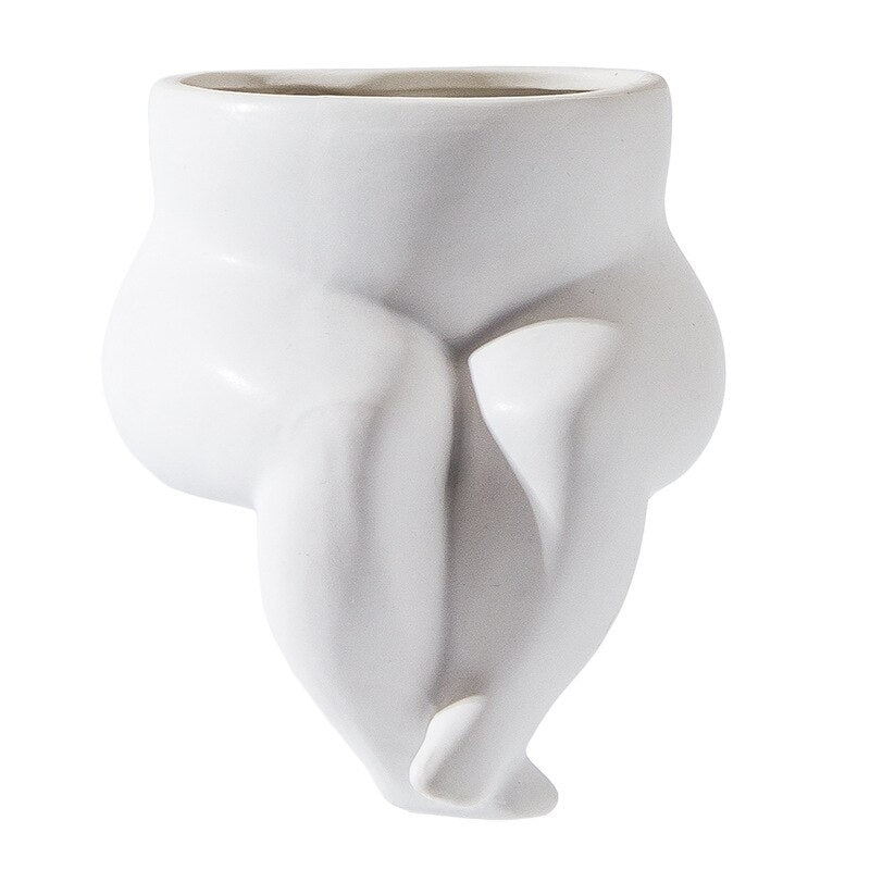 Ceramic Leg Vase