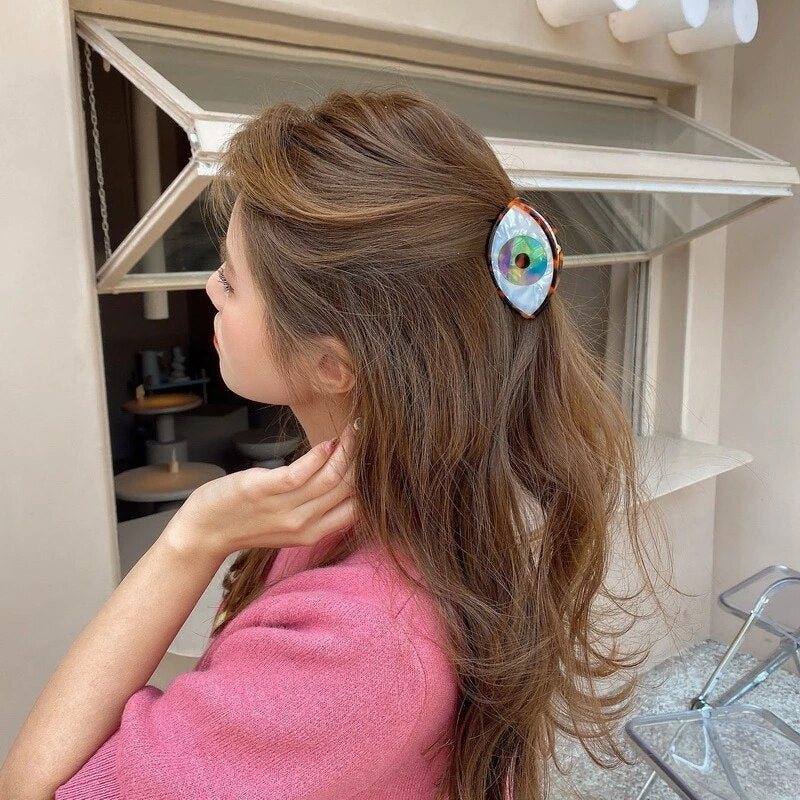 Evil Eye Hair Clip