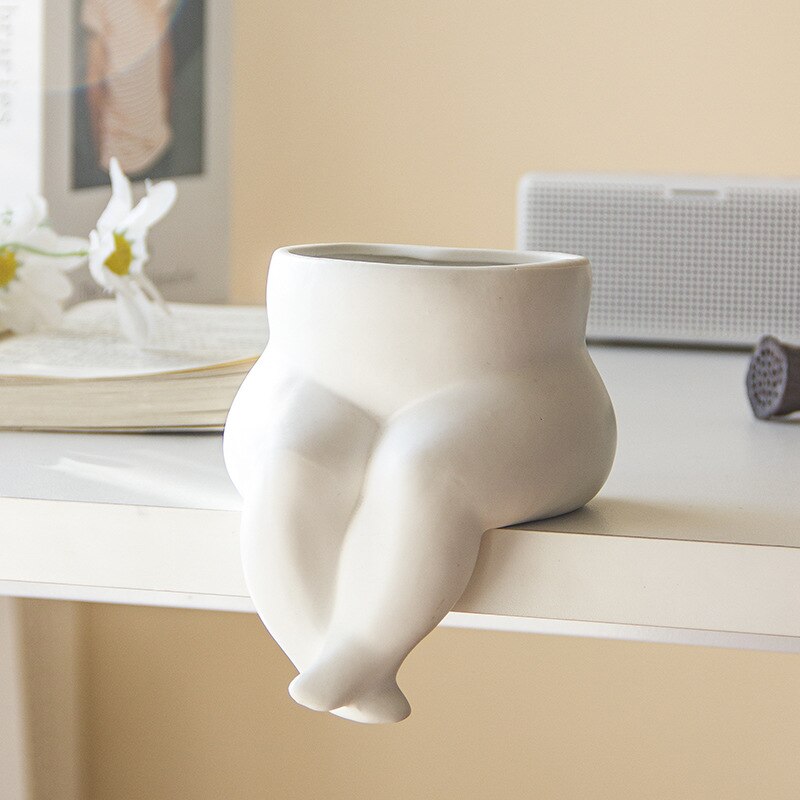 Ceramic Leg Vase