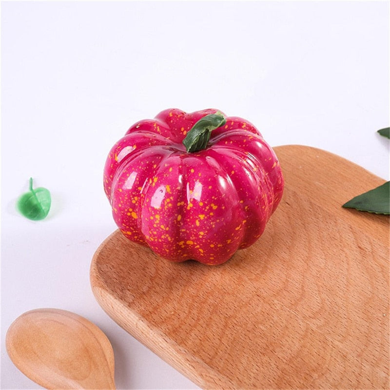 Mini Artificial Halloween Pumpkins