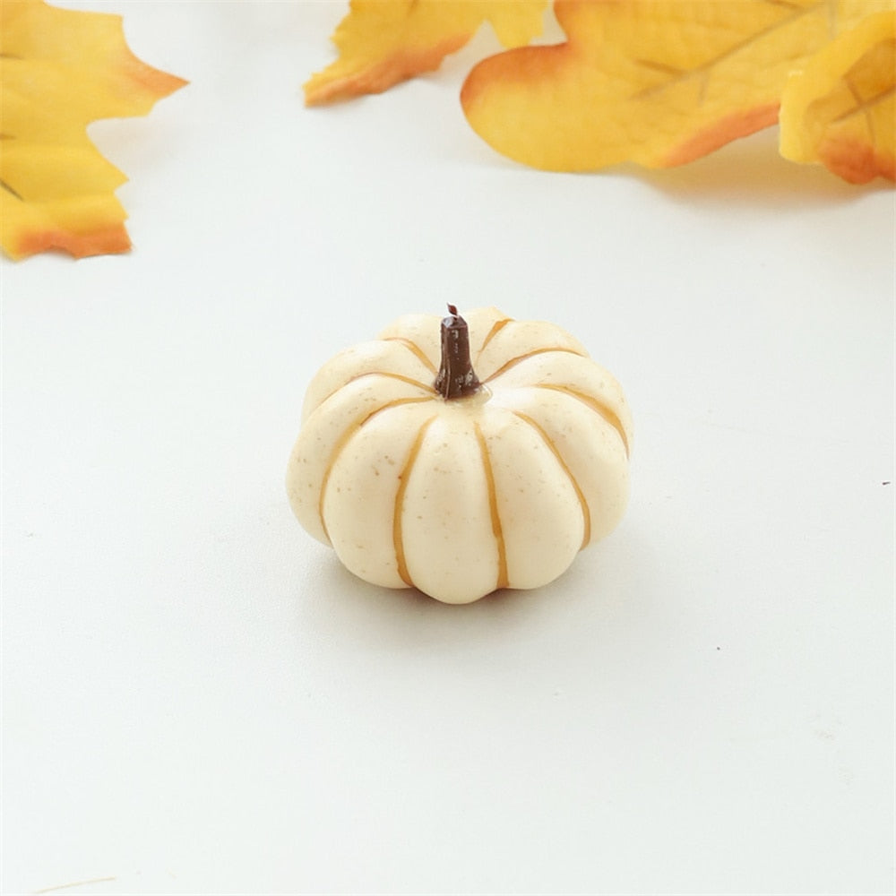 Mini Artificial Halloween Pumpkins