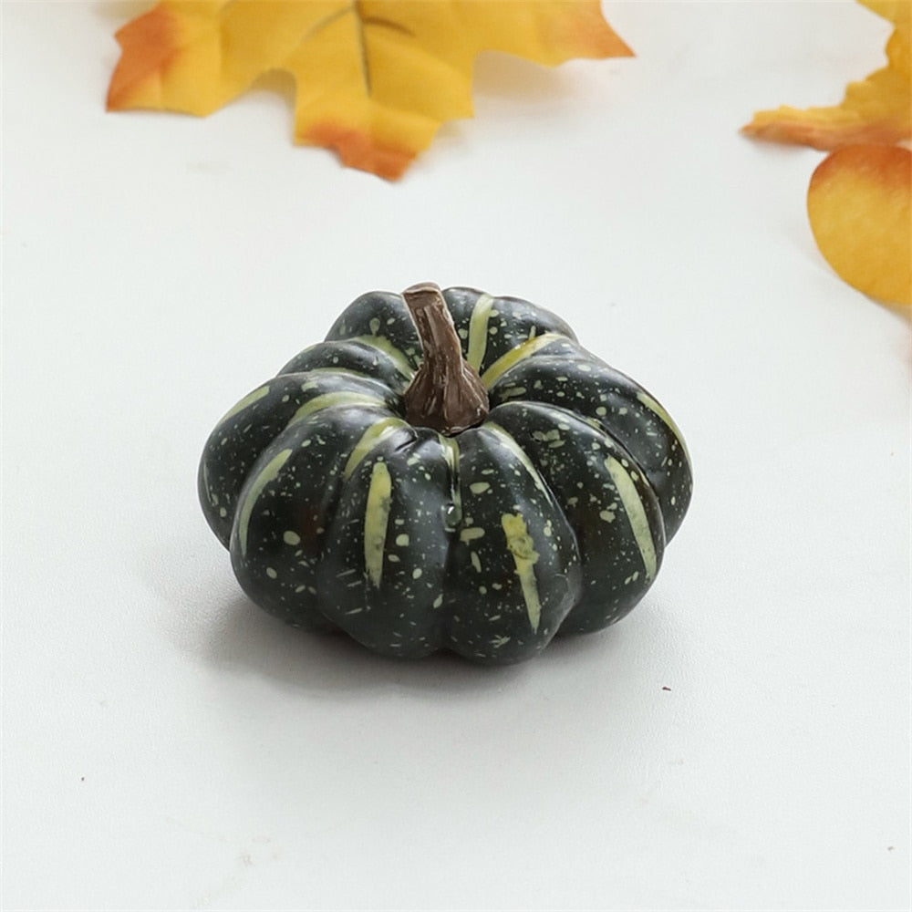 Mini Artificial Halloween Pumpkins