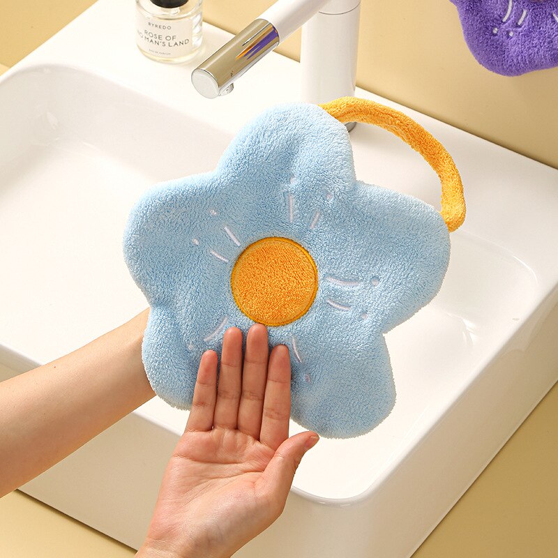 Flower Hand Towel