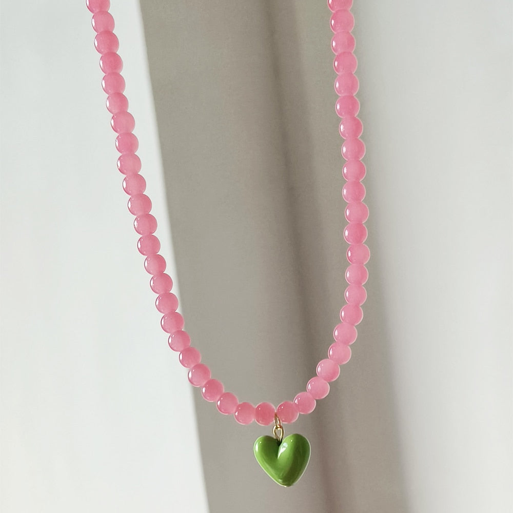 Love Heart Adjustable Choker