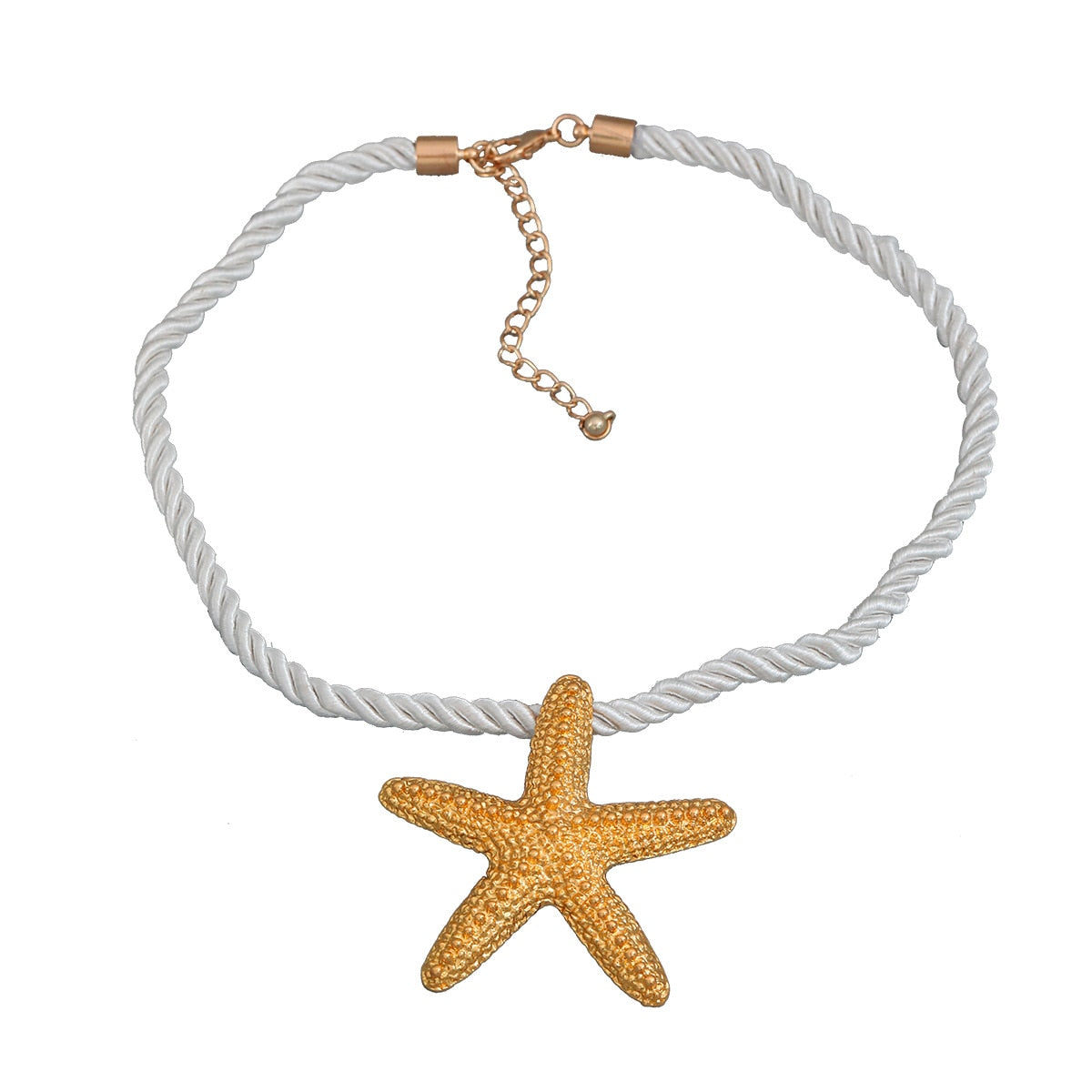 Gold Starfish Choker