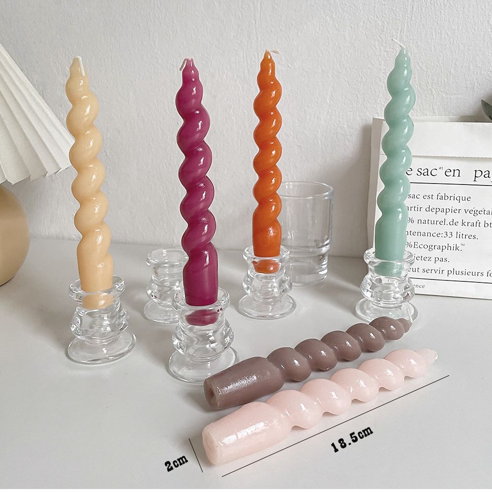 Spiral Pillar Candle