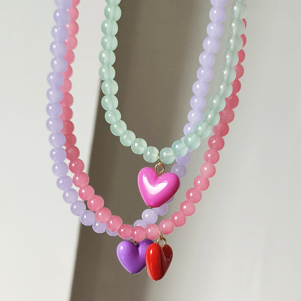 Love Heart Adjustable Choker