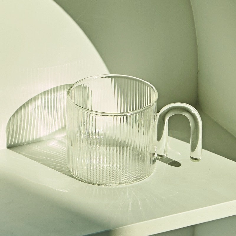 Ripple Glass Mug