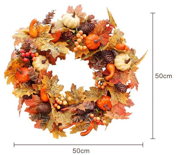 Pumpkin Wreath