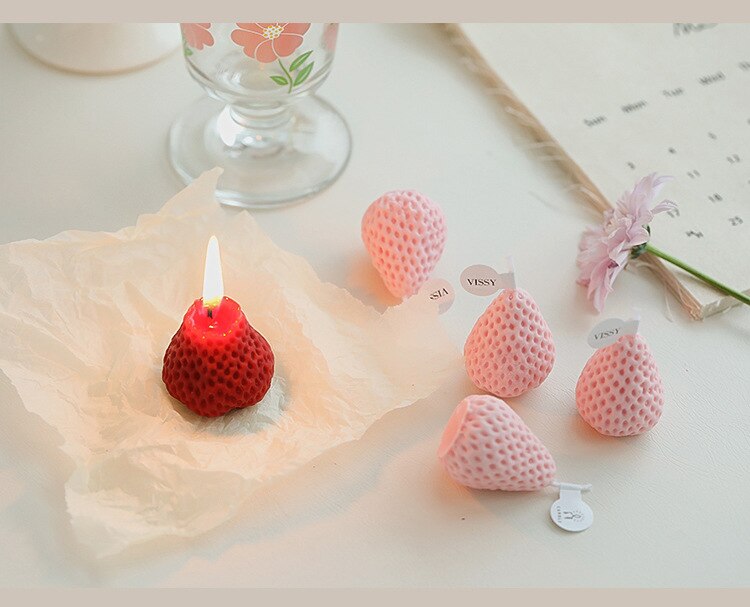 Strawberry Candle