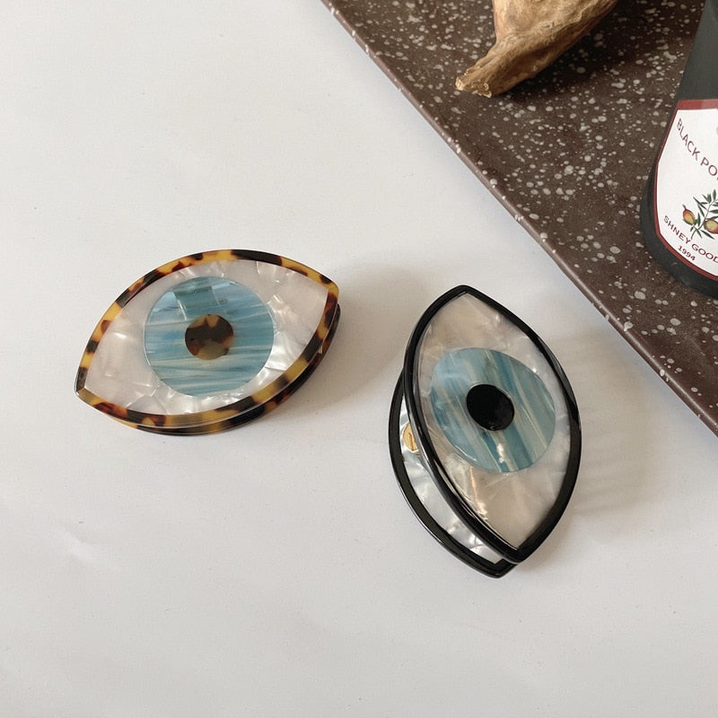 Evil Eye Hair Clip