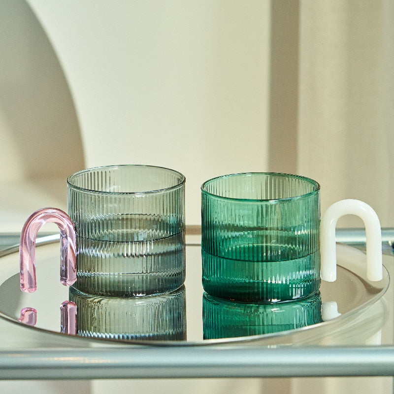 Ripple Glass Mug