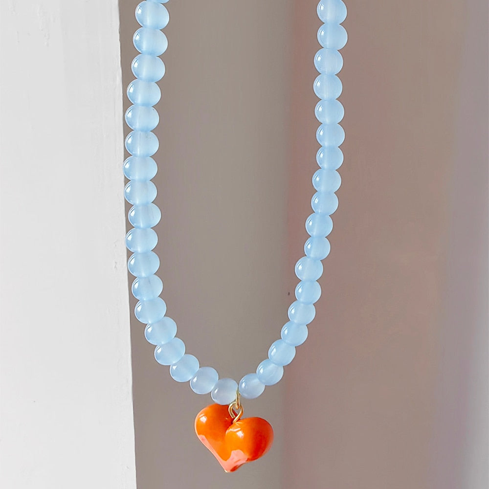 Love Heart Adjustable Choker