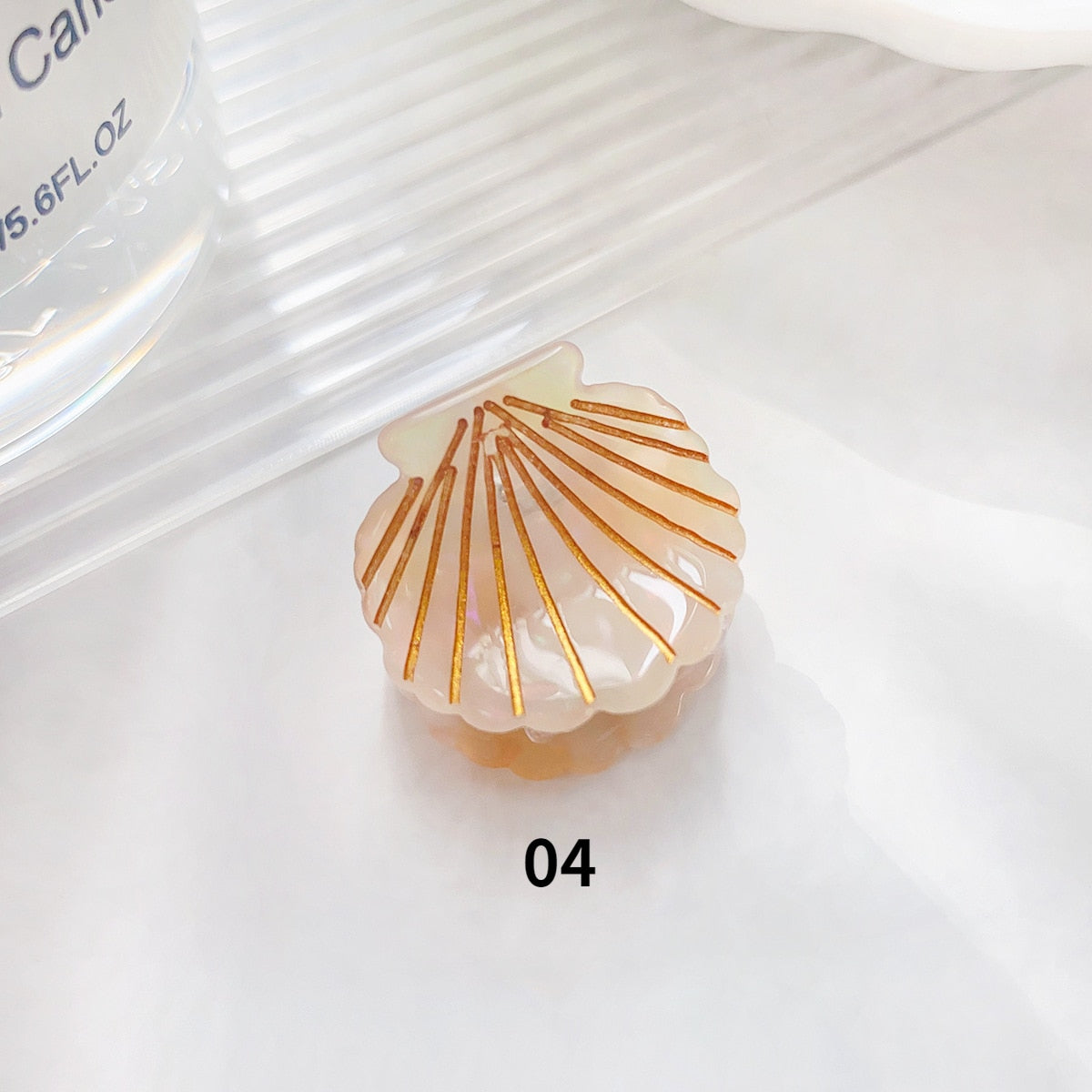 Shell Hair Clips