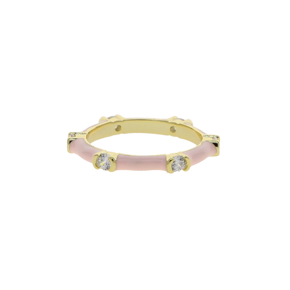 Pastel Enamel Stacking Rings