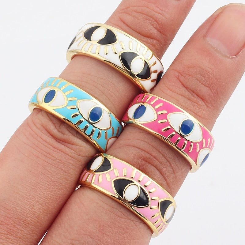 Evil Eye Rings