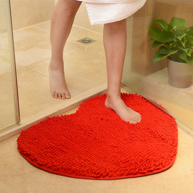 Love Heart Bath Mat