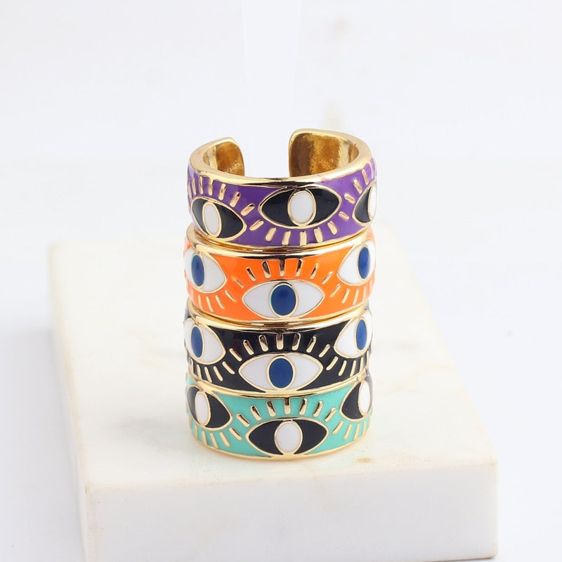 Evil Eye Rings