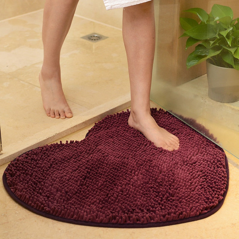 Love Heart Bath Mat