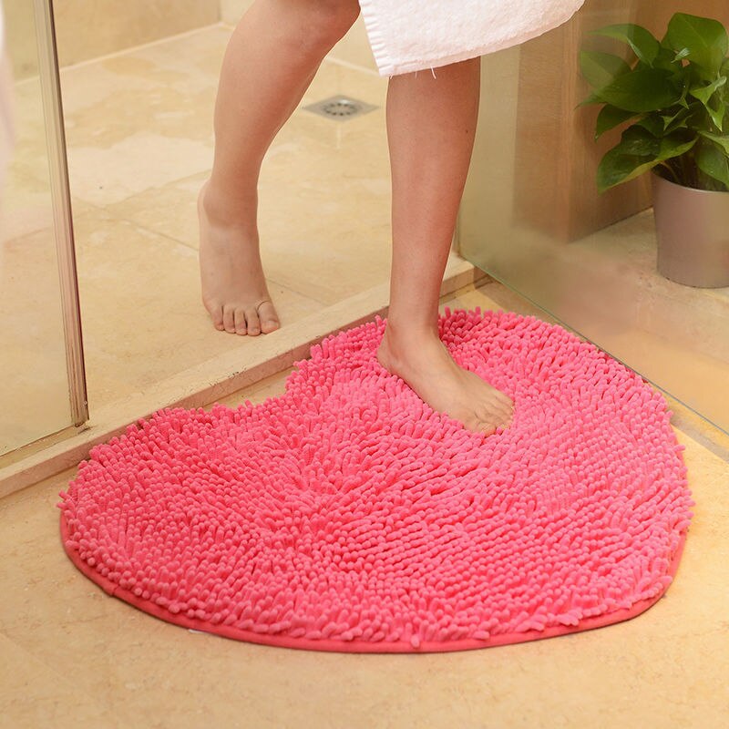 Love Heart Bath Mat