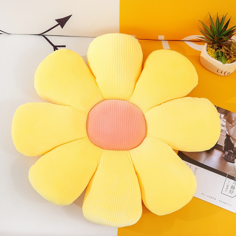 Daisy Corduroy Cushion