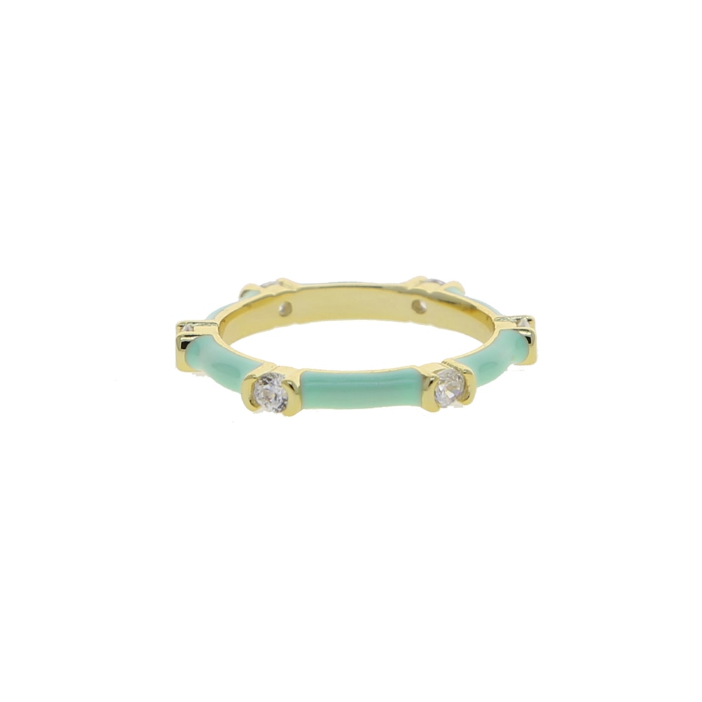 Pastel Enamel Stacking Rings