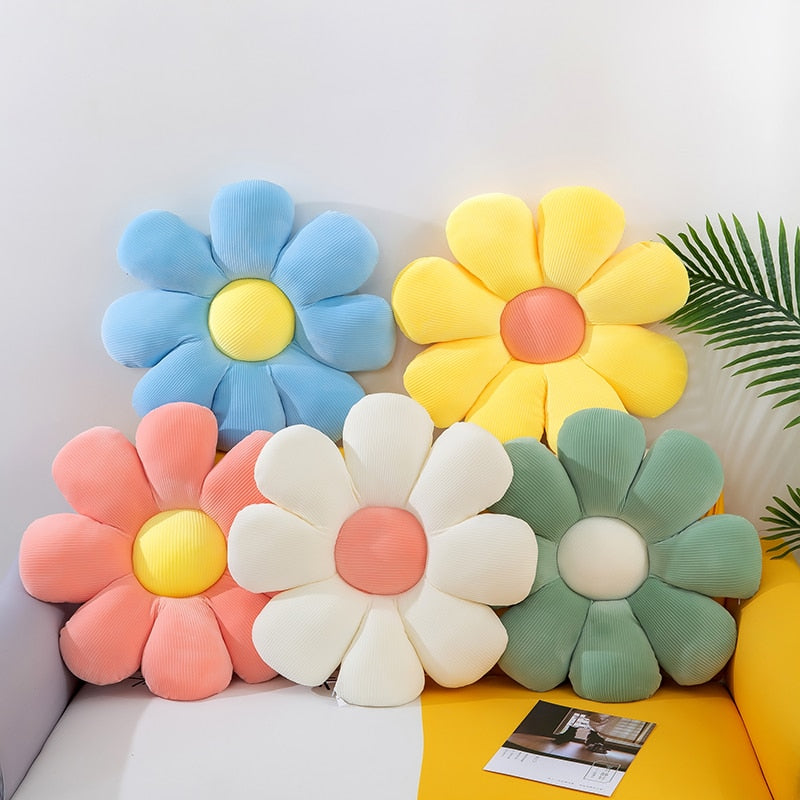 Daisy Corduroy Cushion