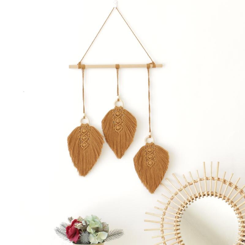 Feather Macrame Wall Hanging