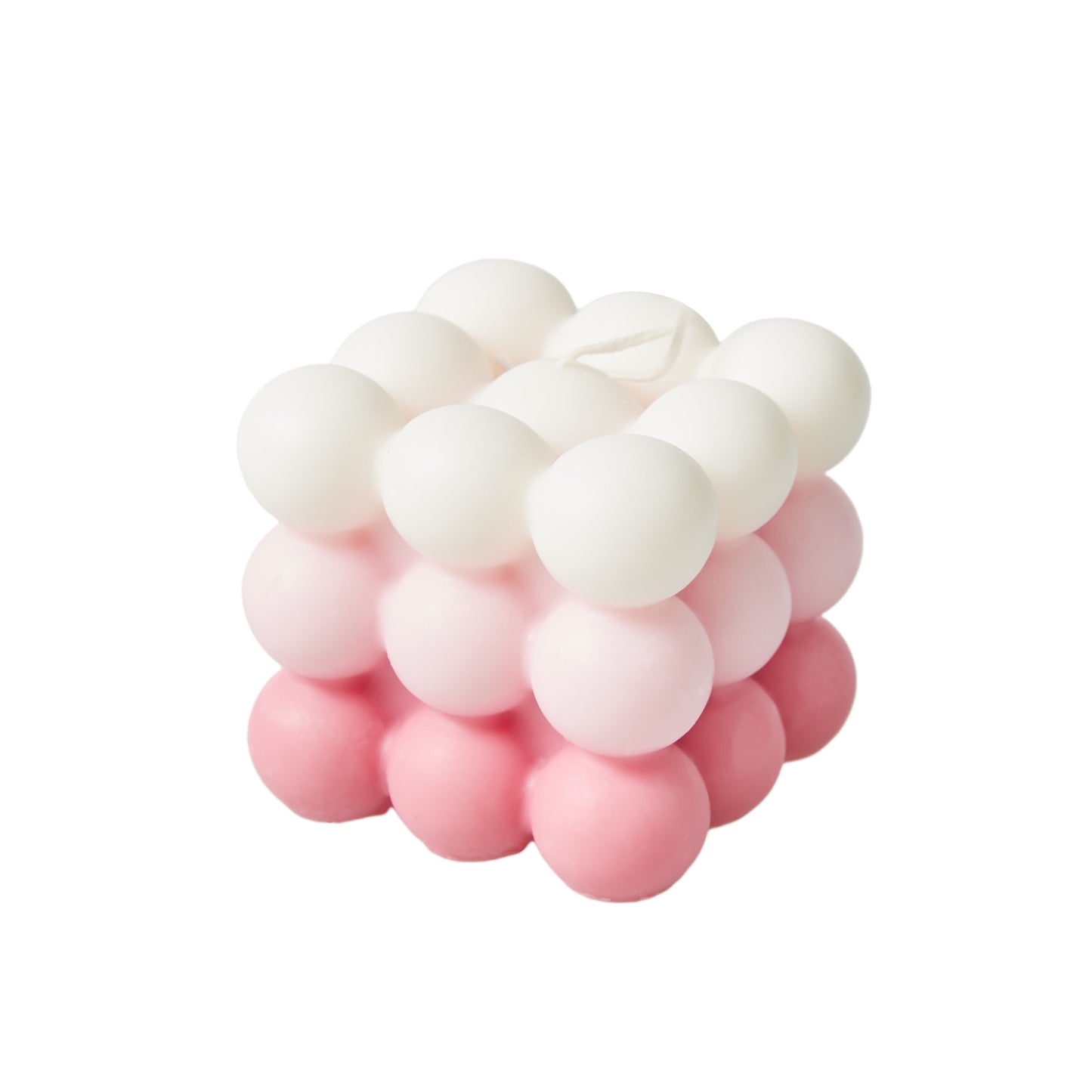 Bubble Cube Pastel Candles