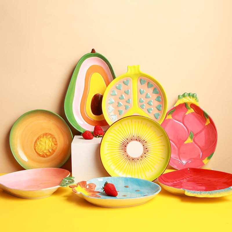 Ceramic Fruit Plates