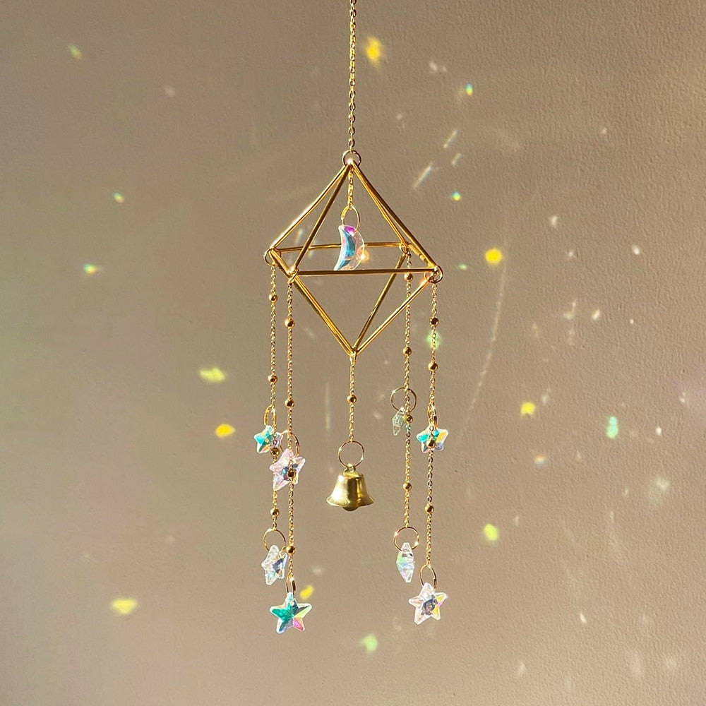 Crystal Prism Rainbow Light Catcher