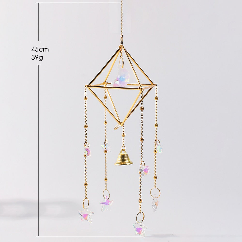 Crystal Prism Rainbow Light Catcher