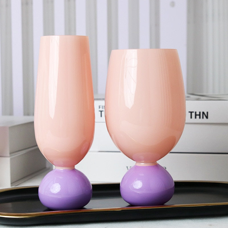 Pastel Cocktail Glasses