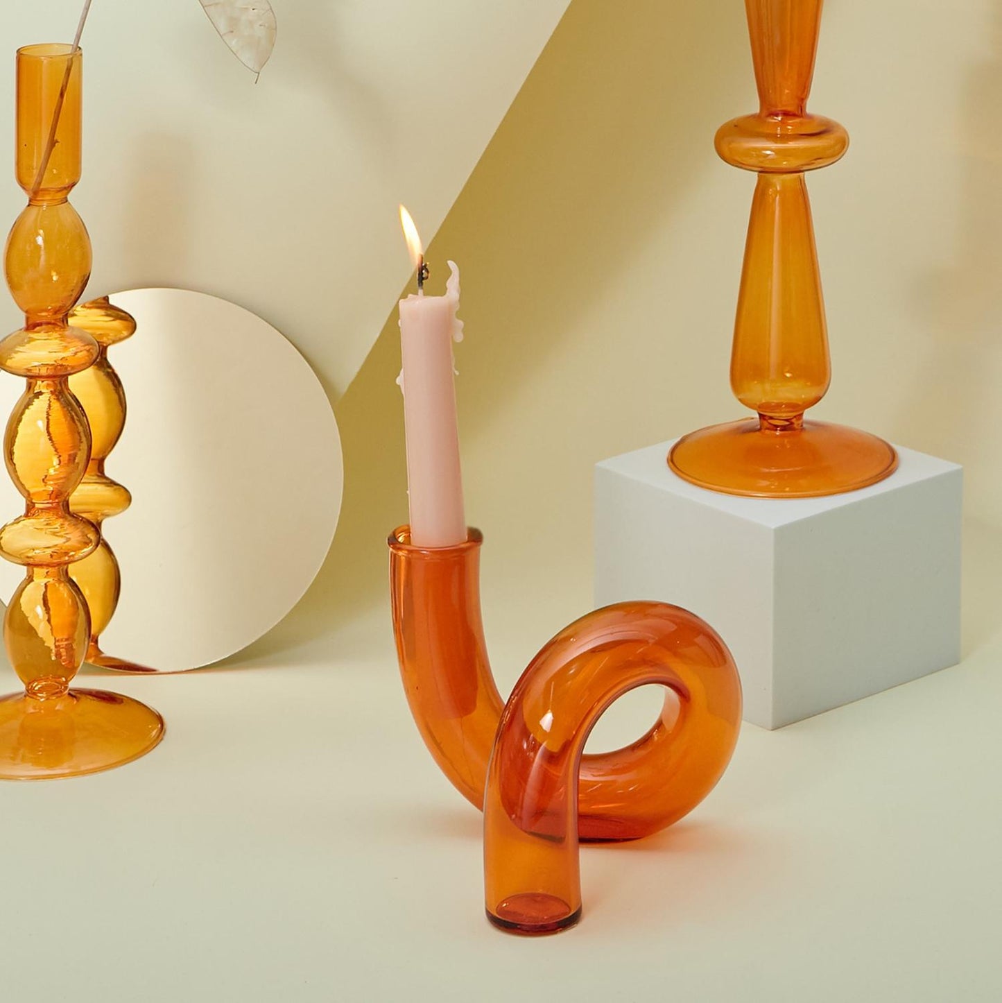 Twist Knot Vase / Candlestick holder