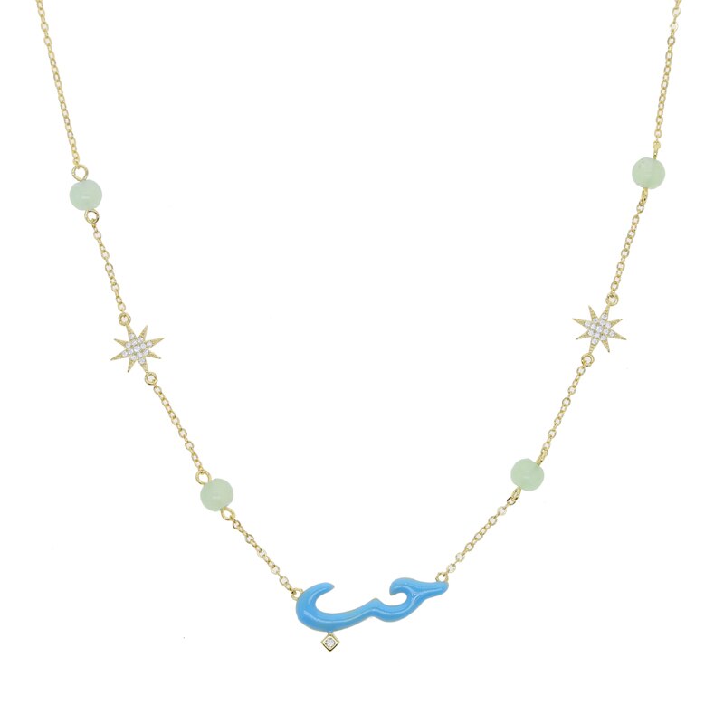 Pastel Arabic Love Necklace