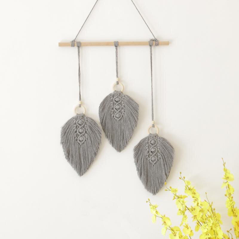 Feather Macrame Wall Hanging