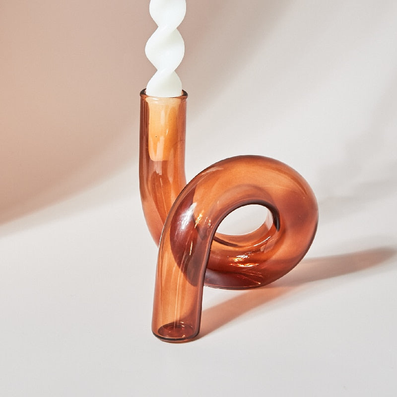 Twist Knot Vase / Candlestick holder