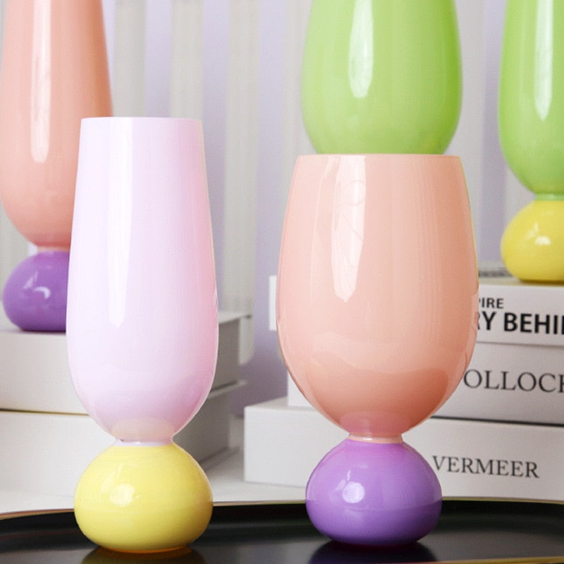 Pastel Cocktail Glasses