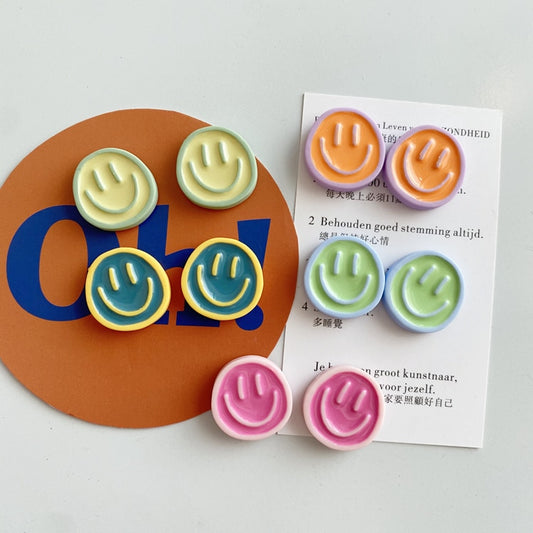 Smiley Face Refrigerator Magnets