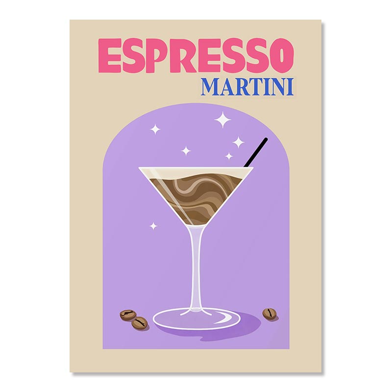 Pastel Cocktail Canvas Print