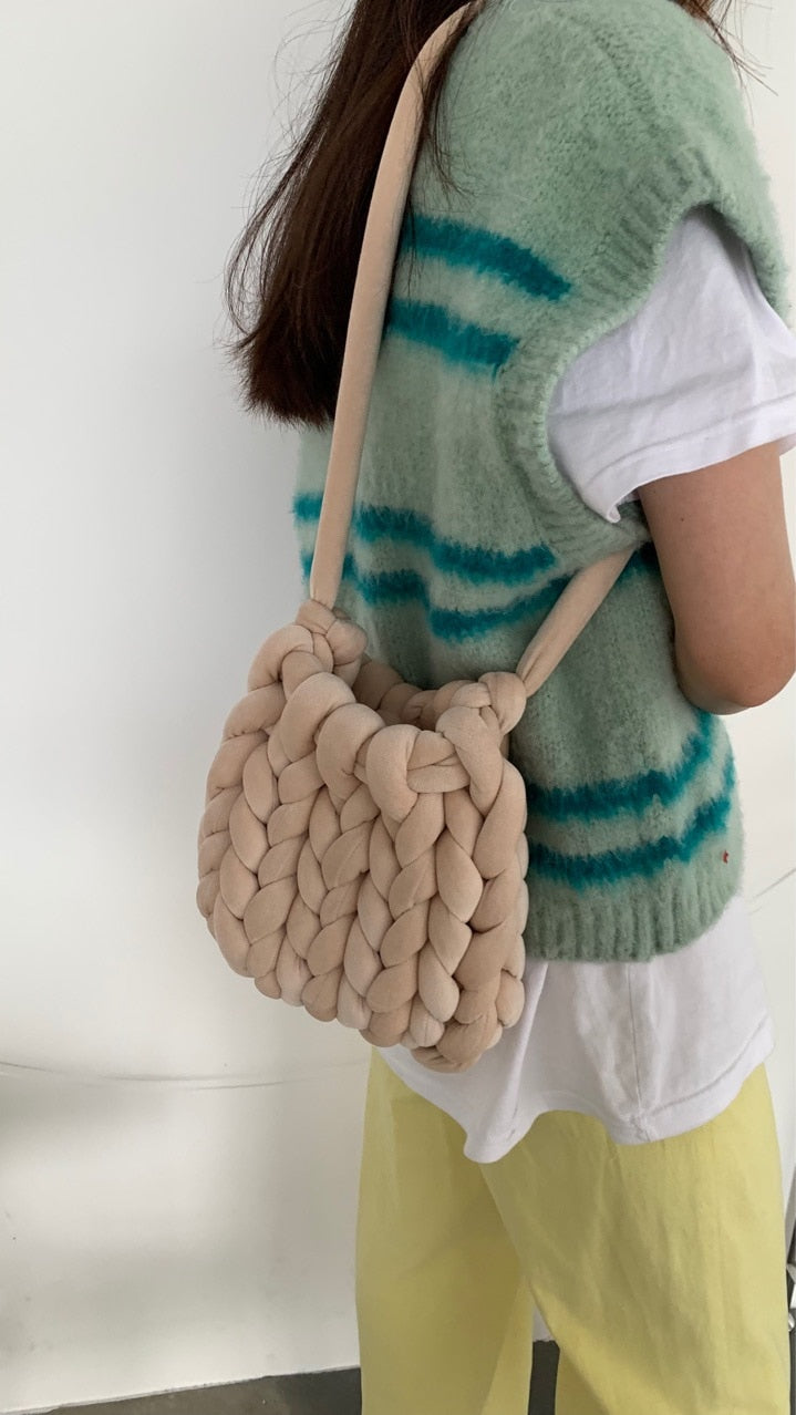 Woven Crochet Bag