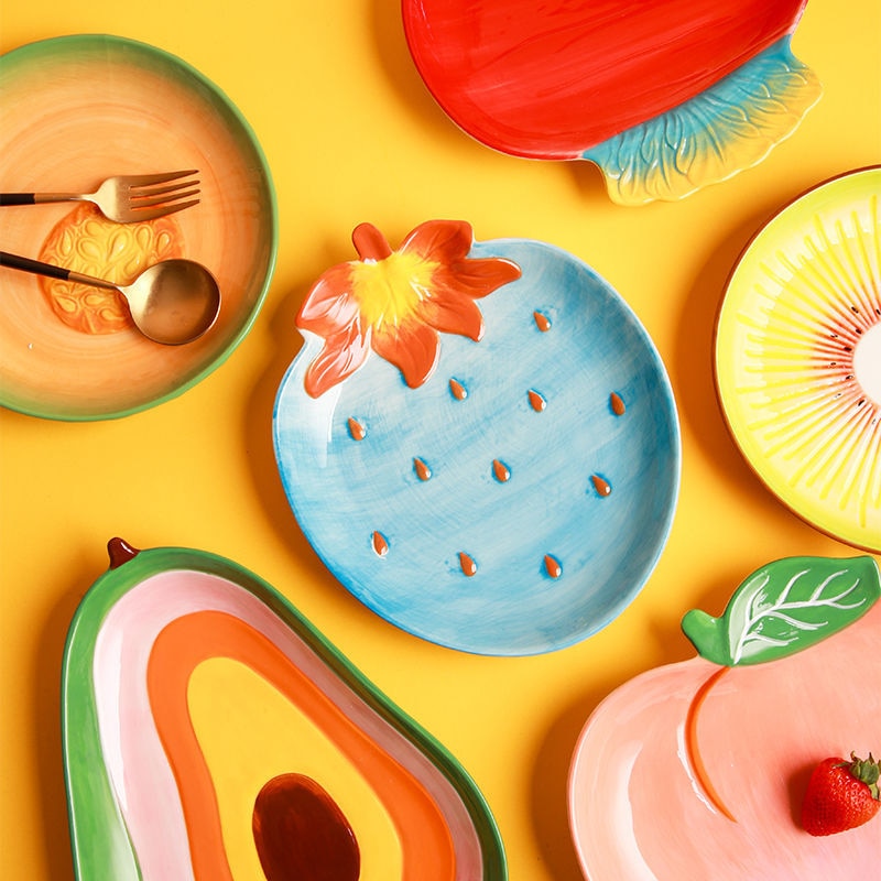 Ceramic Fruit Plates