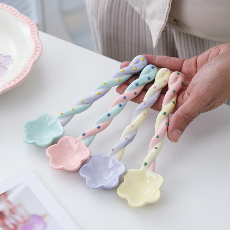 Ceramic Pastel Spoon