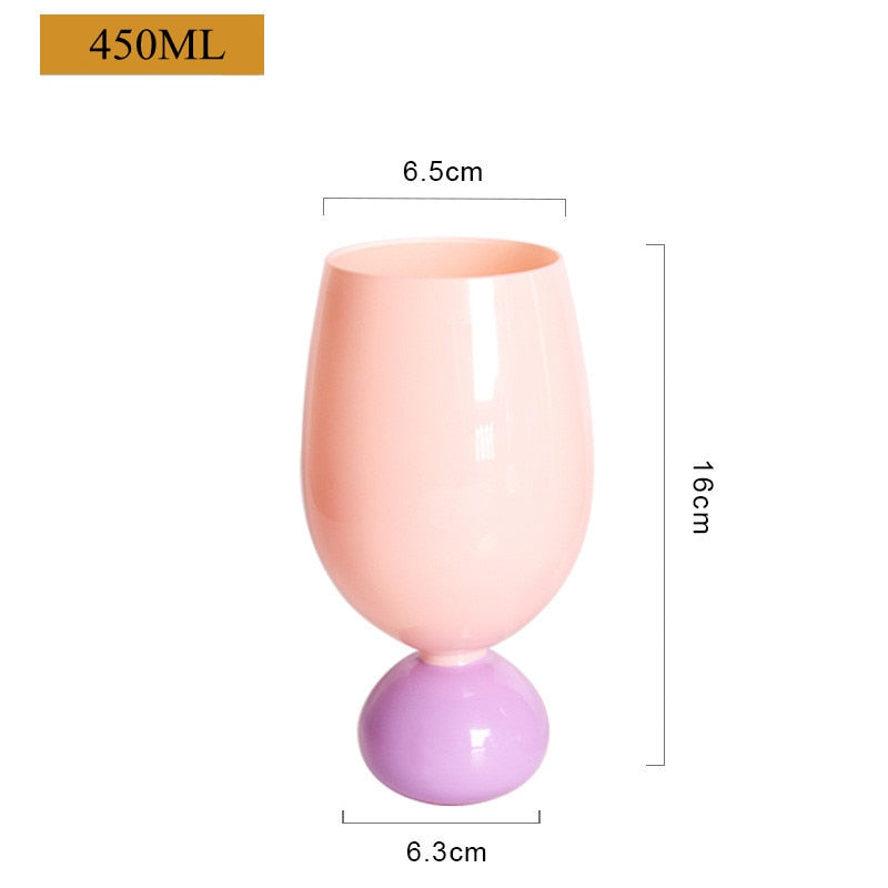 Pastel Cocktail Glasses