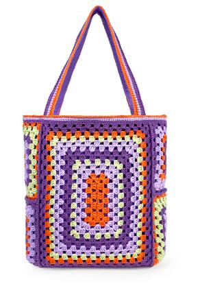 Boho Crochet Large Bag