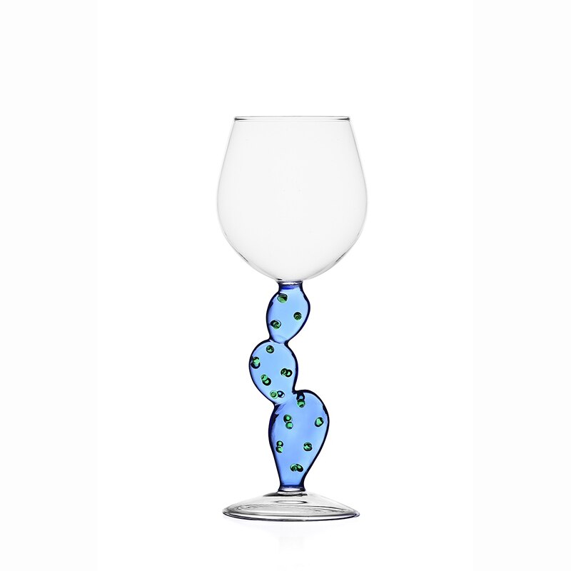 Cactus Stem Wine Glass