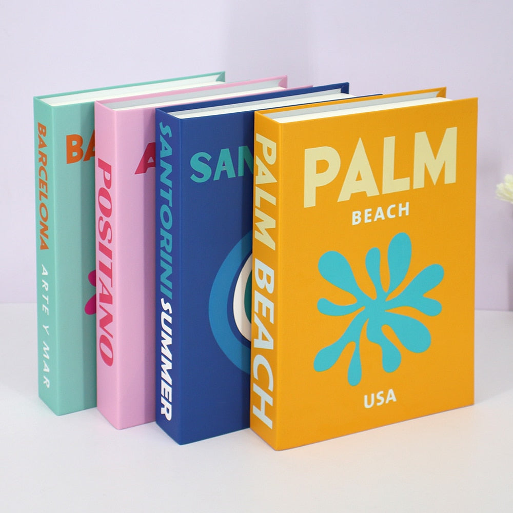 Holiday Destination Faux Books