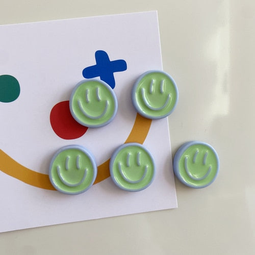 Smiley Face Refrigerator Magnets