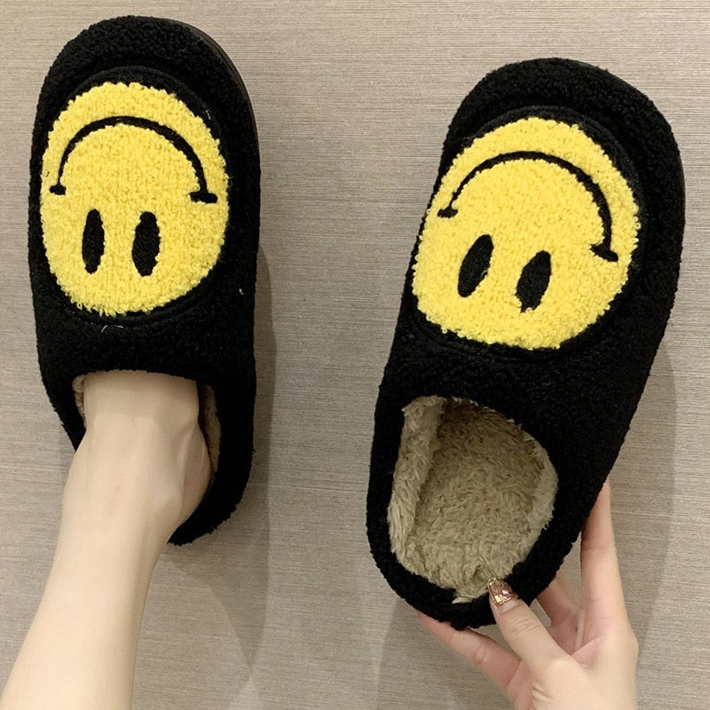 Smiley Face Slippers